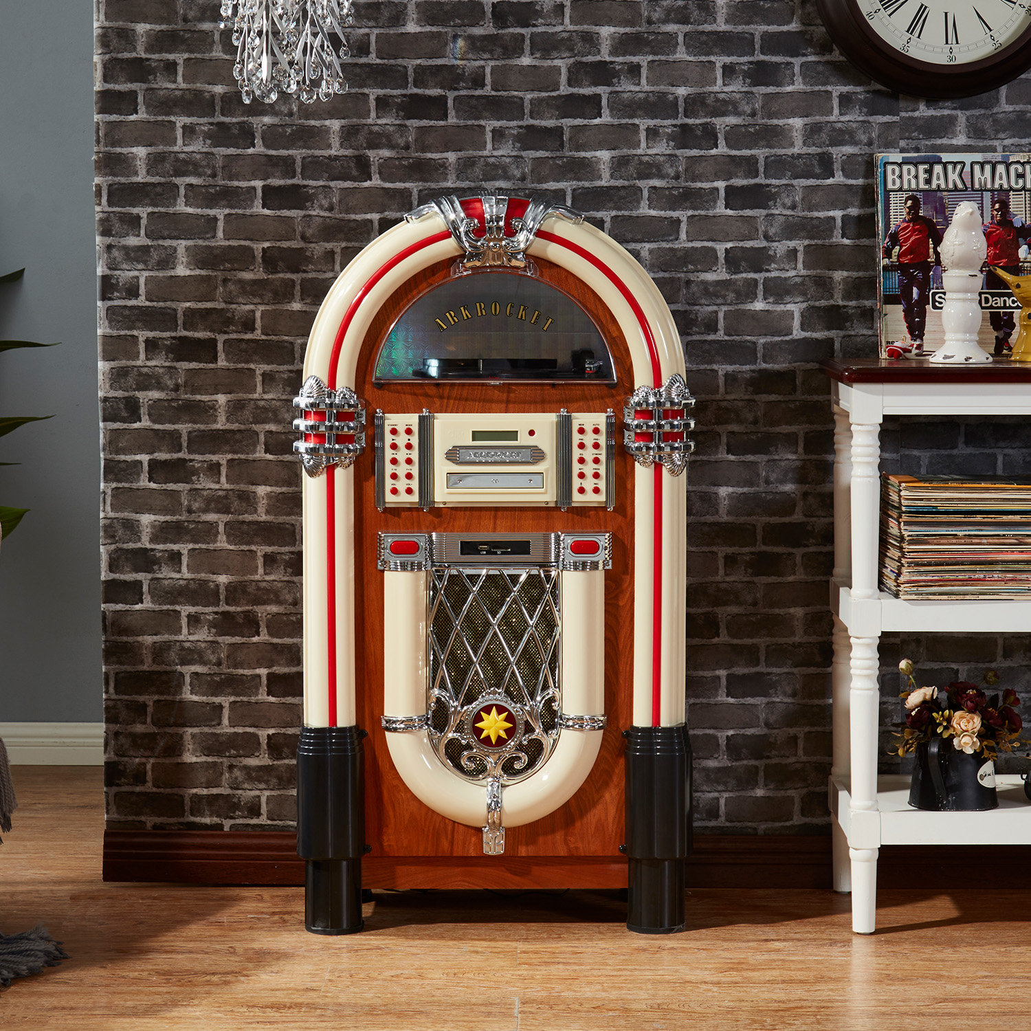Arkrocket Audio Arkrocket Taurus II Jukebox Vinyl Record Player